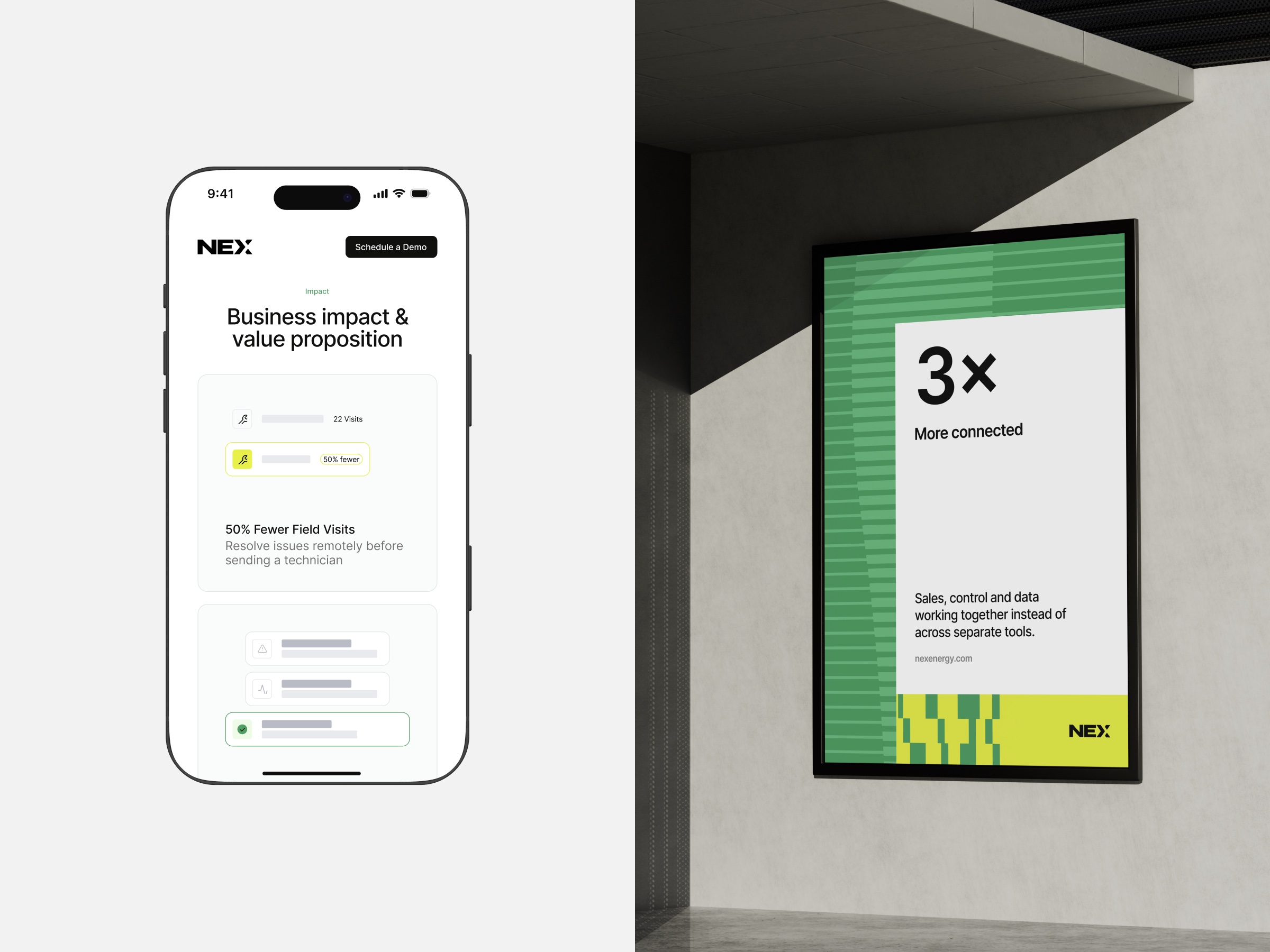 NEX solution design